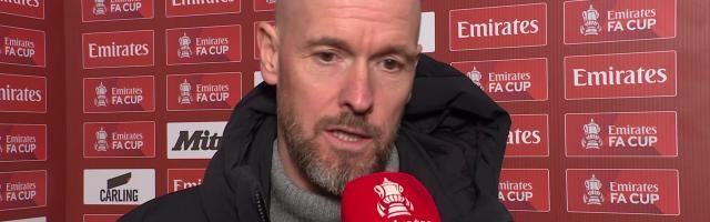 滕哈赫：我们掌控了比赛 本应扩大领先优势