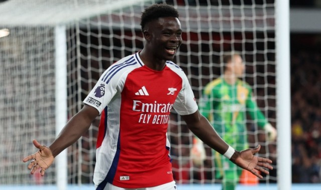 开云体育移动版-英超顶星！萨卡近2个半赛季79轮26球28助攻！场均7.48分同期最高